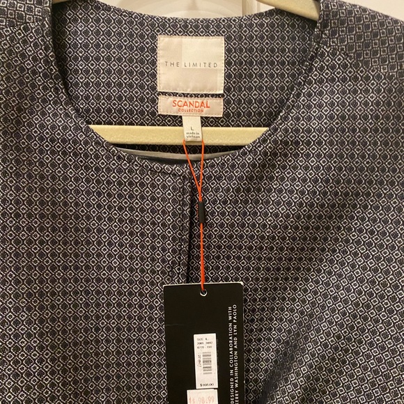 The Limited Black and Gray Blazer - Picture 2 of 4